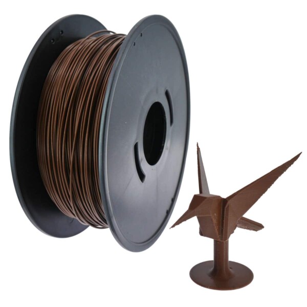filament 3d marron